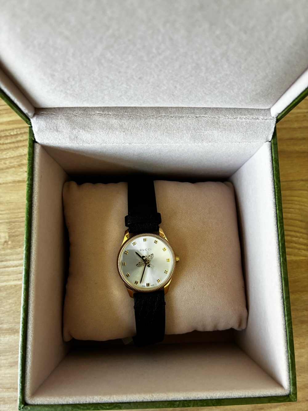 Gold Gucci G-Timeless Bee Dial Women’s Watch